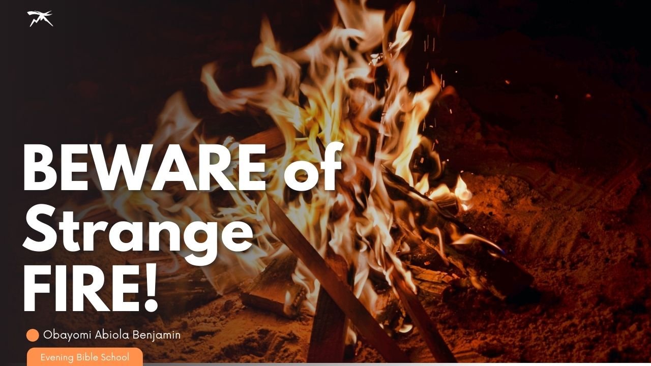Beware of Strange FIRE!