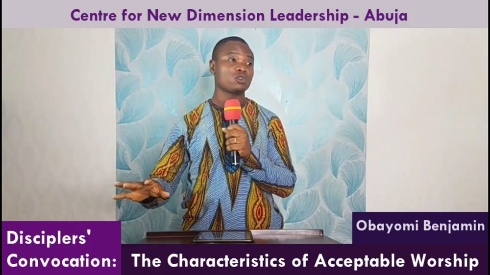 The Characteristics of Acceptable Worship