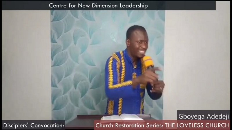 Church Restoration Series: THE LOVELESS CHURCH