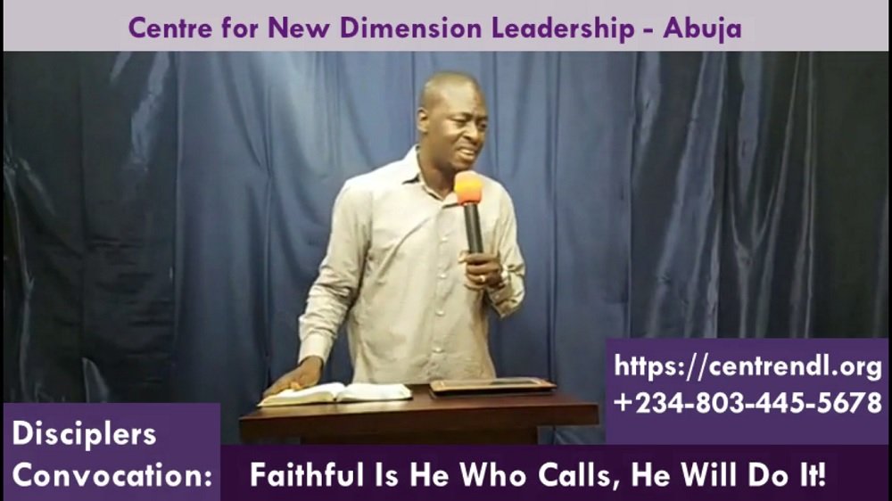 Discipleship: Faithful Is He Who Calls - He Will Do It, You Are Not Alone, Nor Abandoned