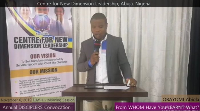 From Whom Have You LEARNT What? (DAY 1 - Morning Session)