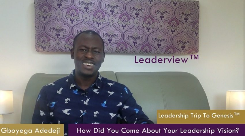 How Did You Come About Your Leadership Vision? Created or Captured?
