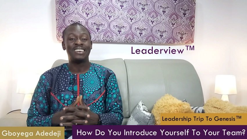 How Do You Introduce Yourself To Your Team, Group & Organization