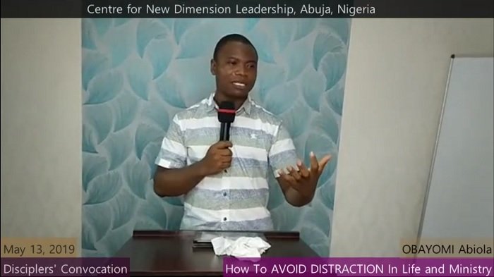 How To Avoid Distraction In Life and Ministry