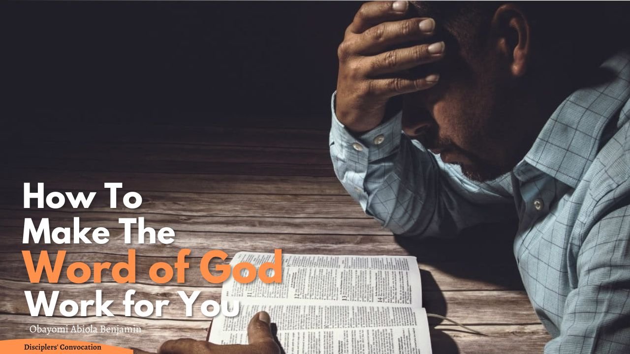 How To Make The Word of God Work For You