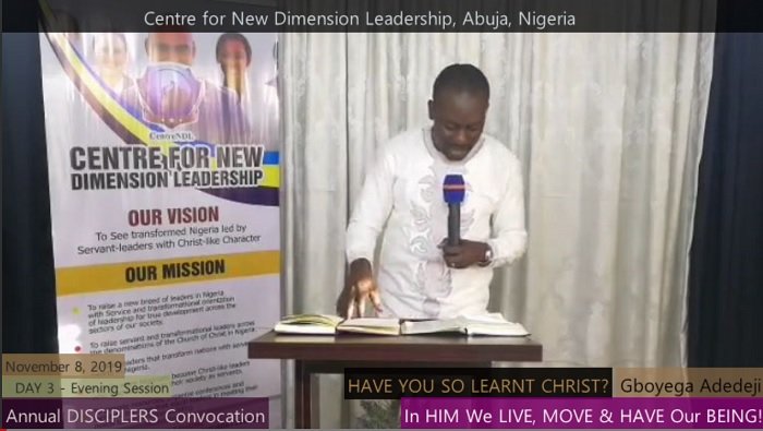 In HIM We LIVE, MOVE And Have Our BEING