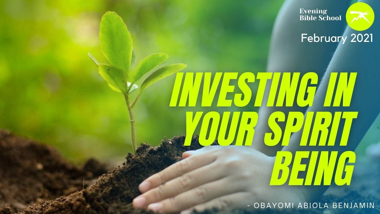 Investing In Your Spirit Being