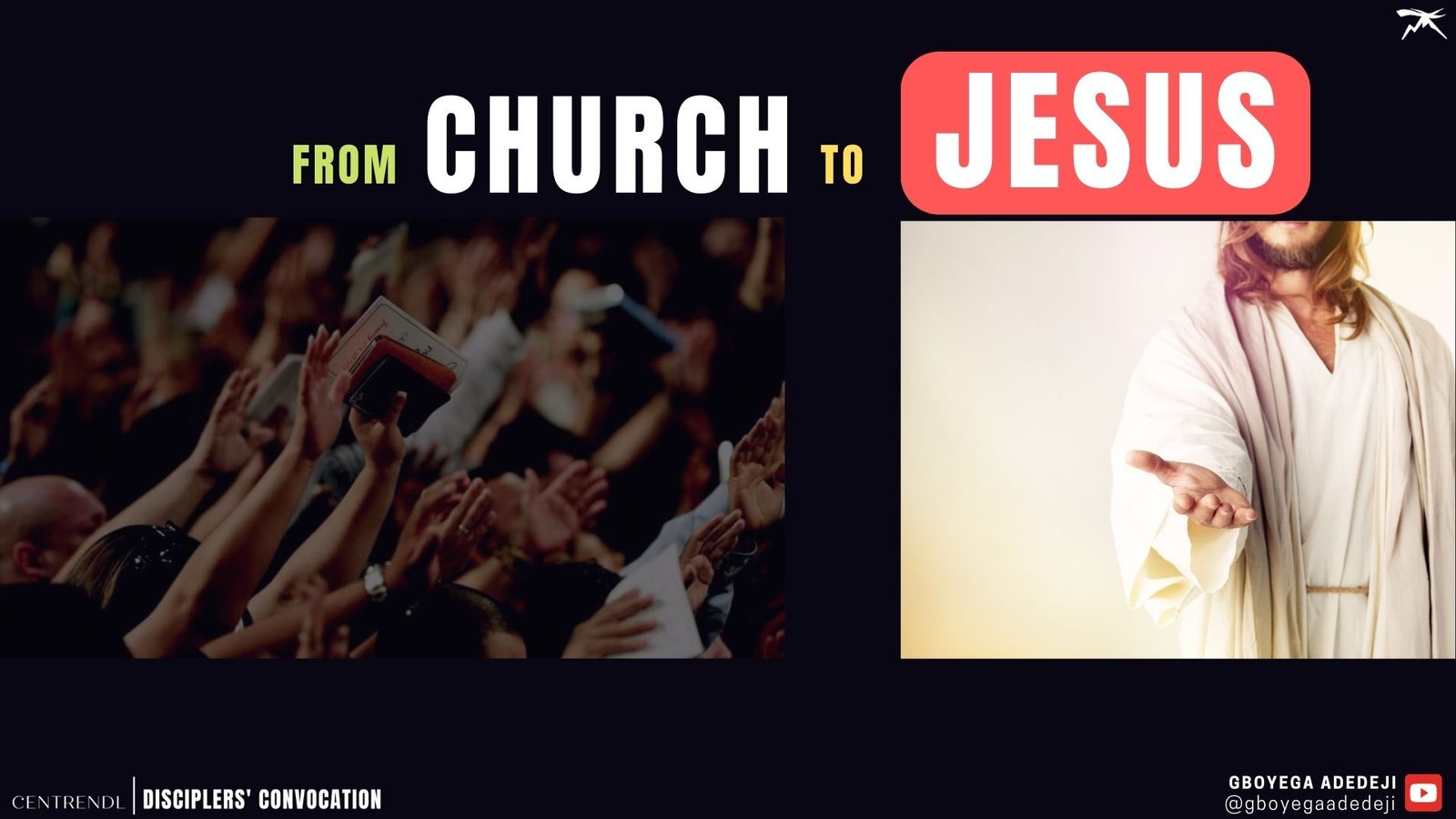 Let Us Go Back From The CHURCH To CHRIST