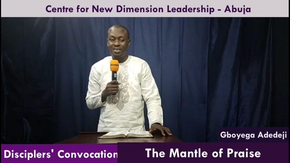 The Mantle of Praise: Understanding What Anointing Is Meant For