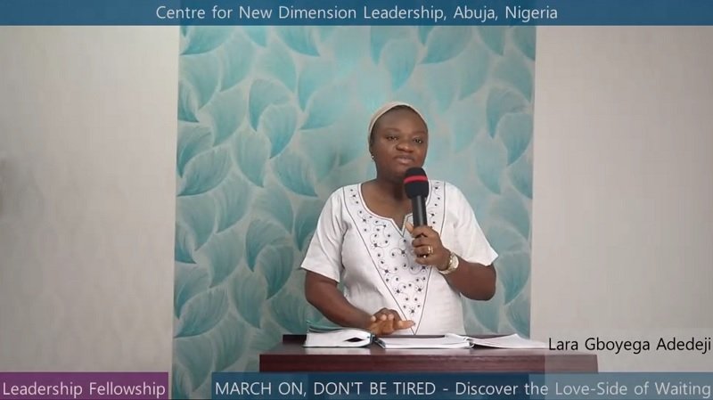 March On, Do Not Be Tired! - Discover The Love-Side of Waiting on God