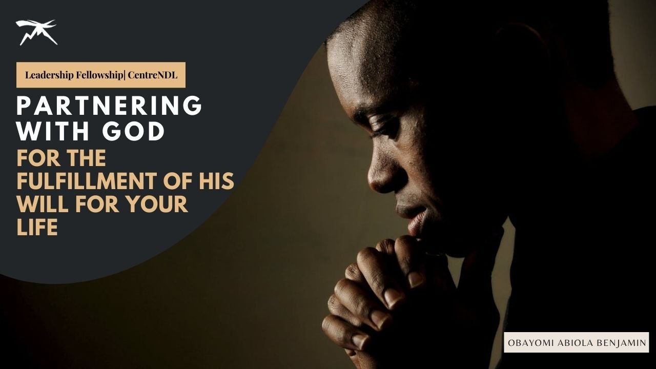 Partnering With God For The Fulfillment of His Will For Your Life