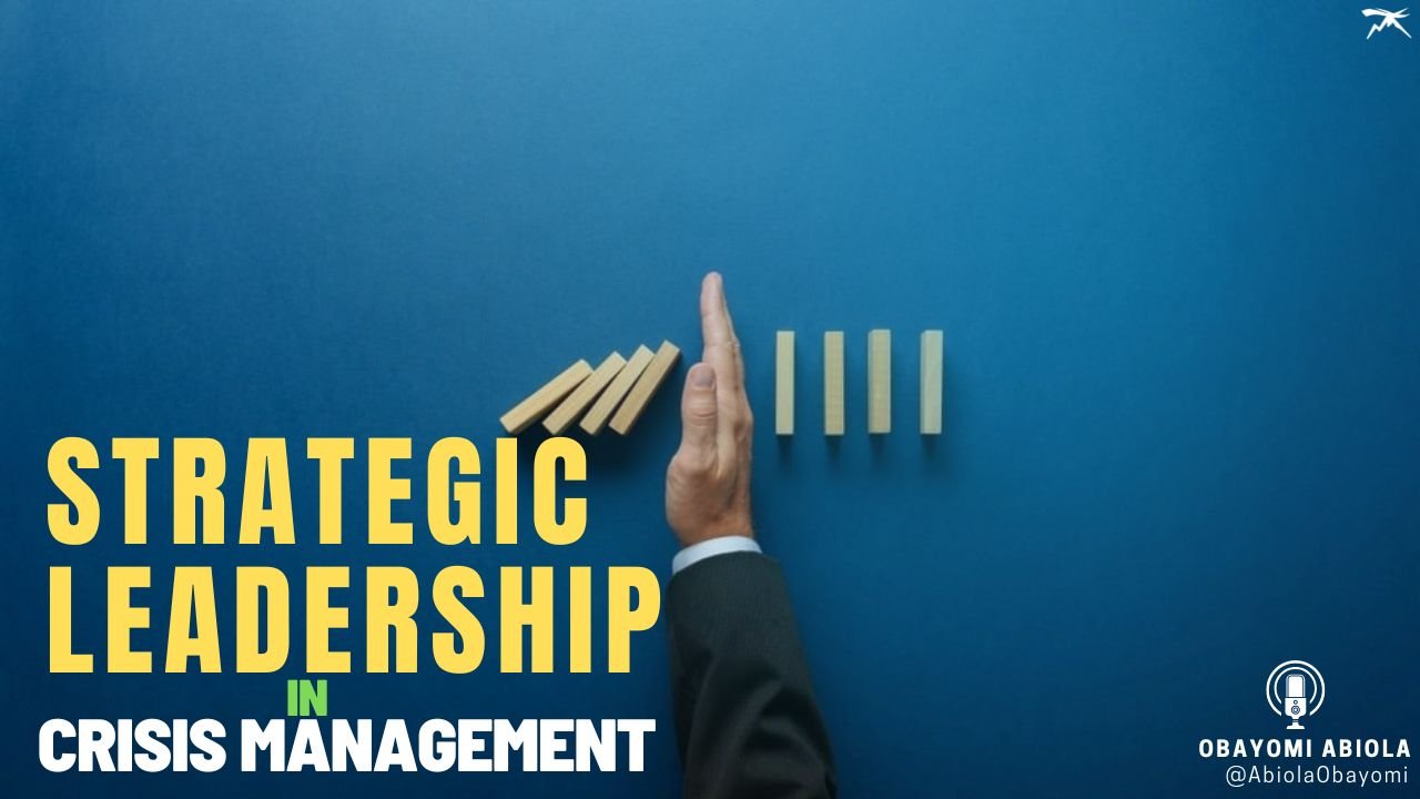 Strategic Leadership In Crisis Management: What Should Be The Key Performance Indicators of A Leader?