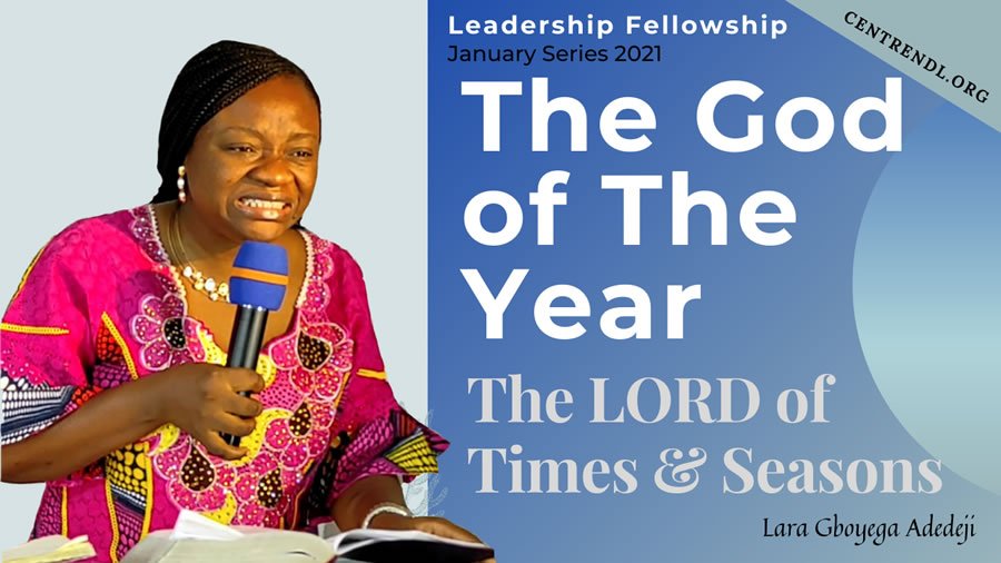 The God of The Year - The LORD of Times & Seasons!