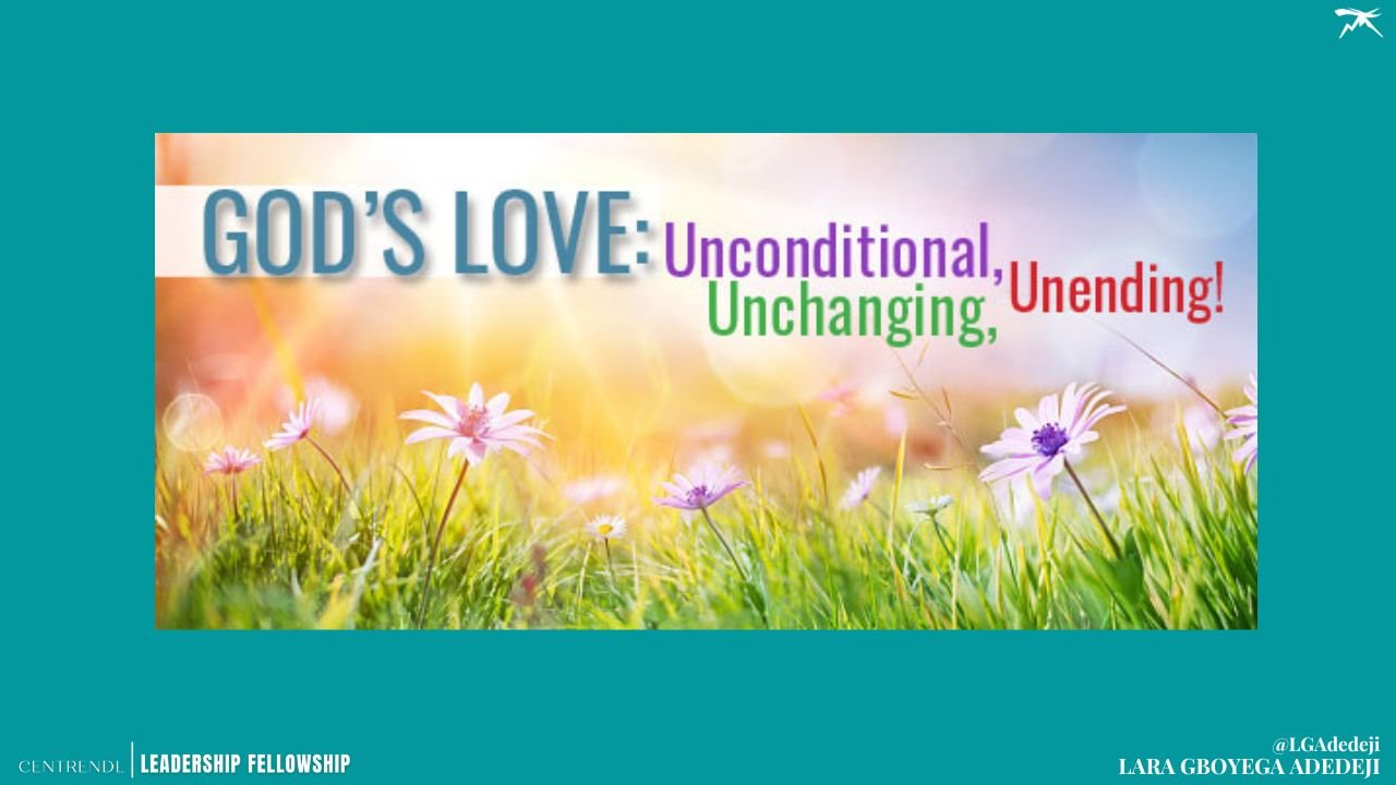 Experiencing The HEIGHT And DEPTH of God's Love