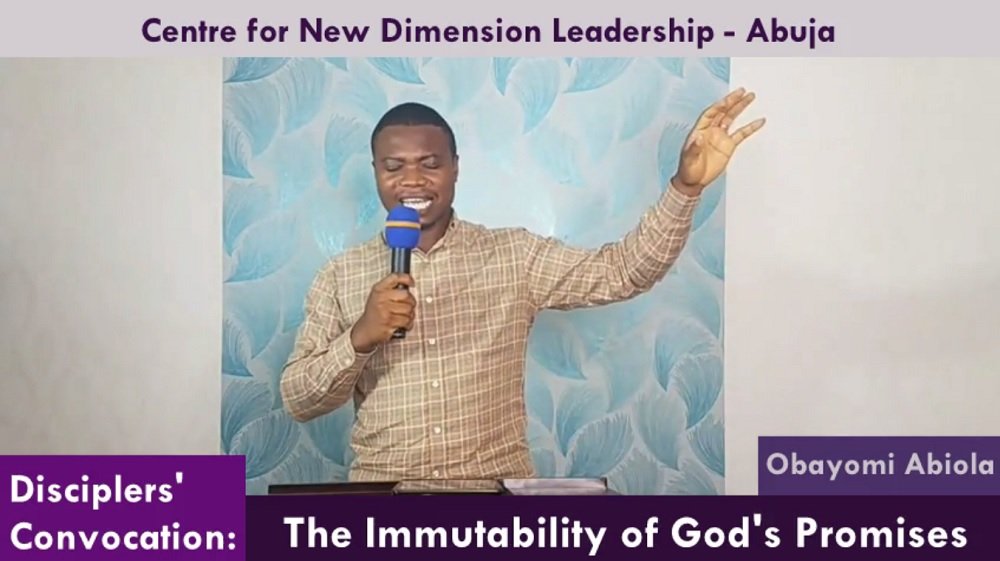 The Immutability of God's Promises