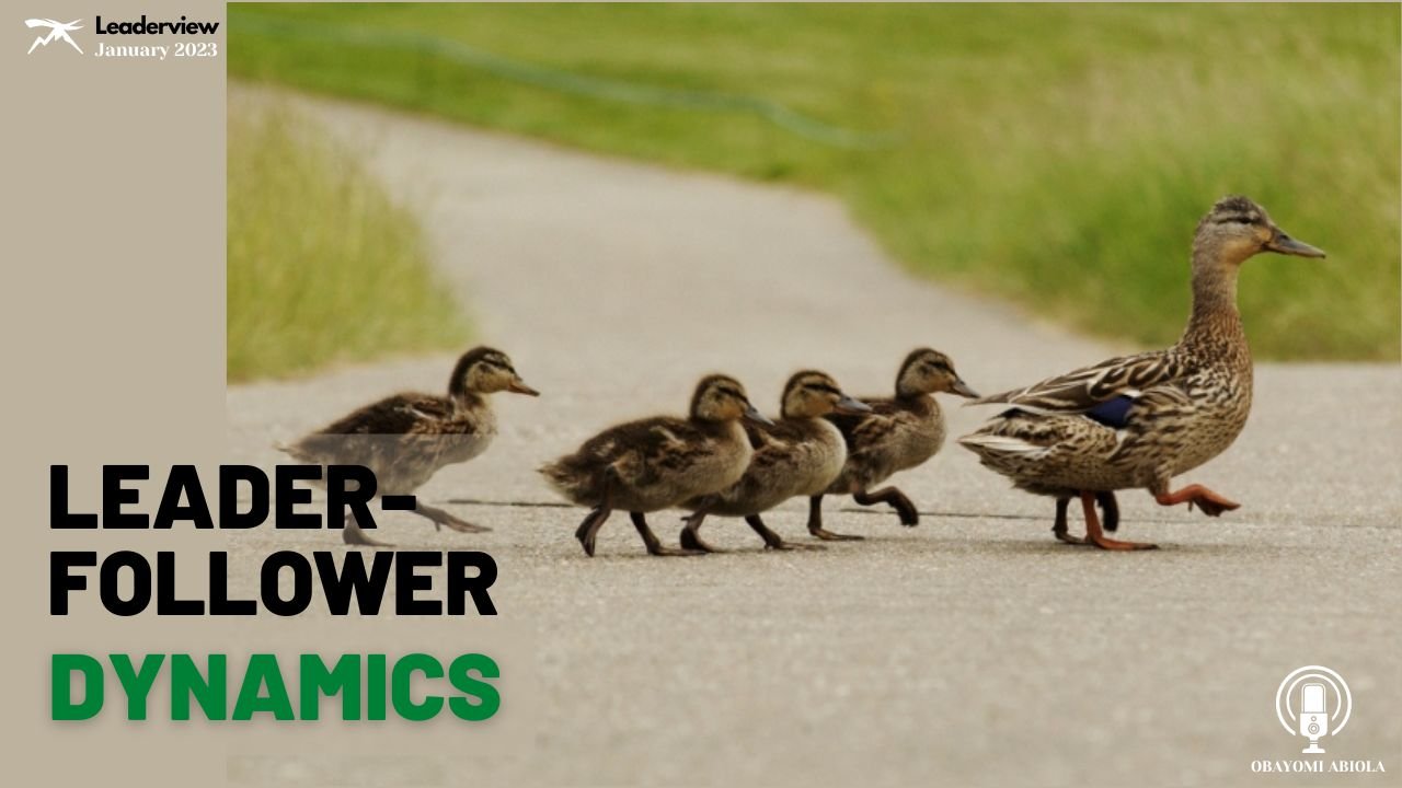 The Leader-Follower Dynamics for Greater Effectiveness