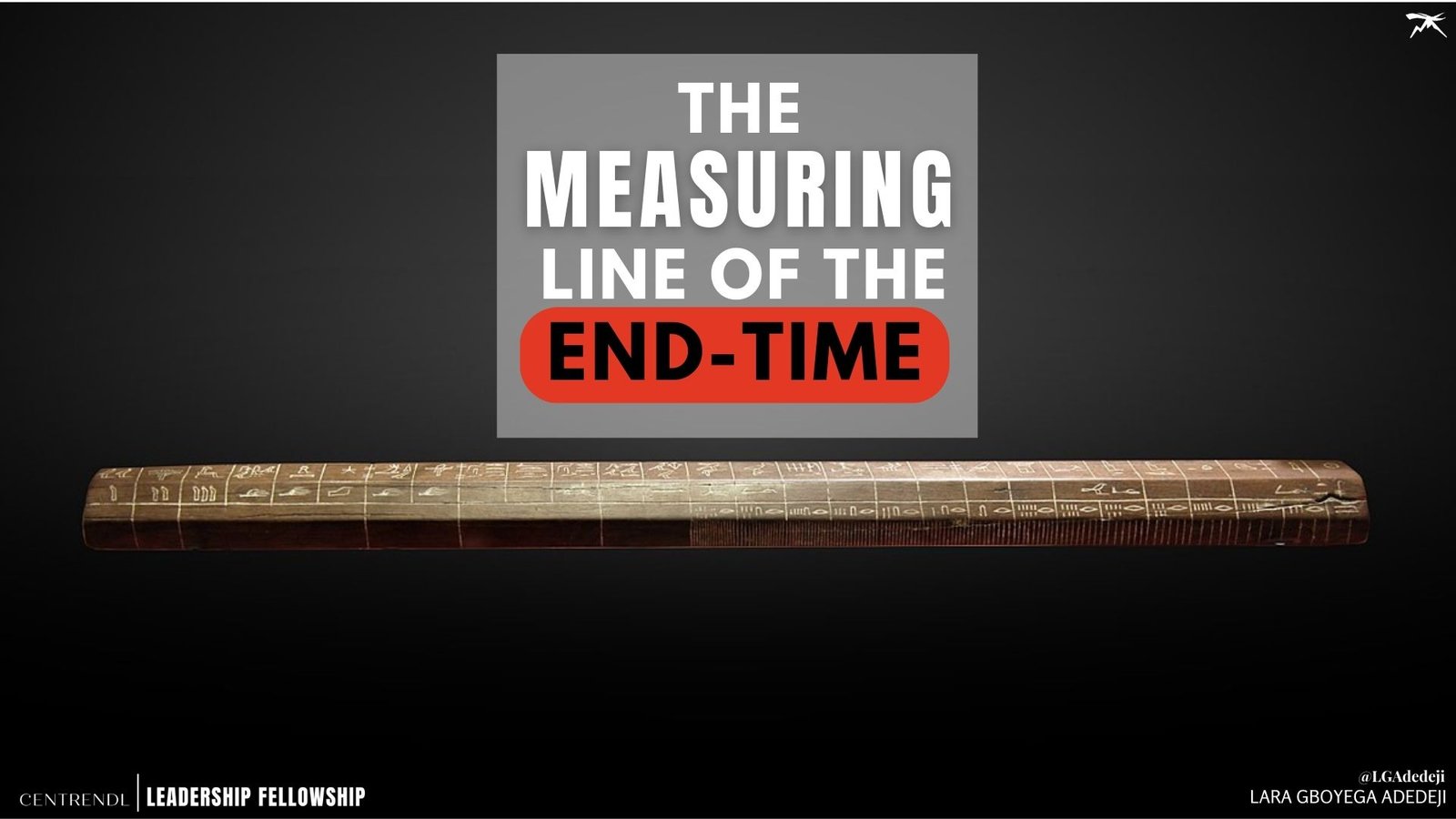 The Measuring Line of The End-Time