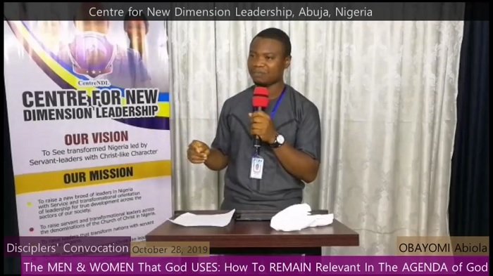 The MEN And WOMEN That USES: How To REMAIN Relevant In The Agenda of God On Earth