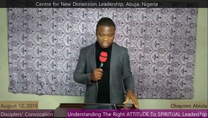 UNDERSTANDING The Right ATTITUDE To Spiritual LEADERSHIP