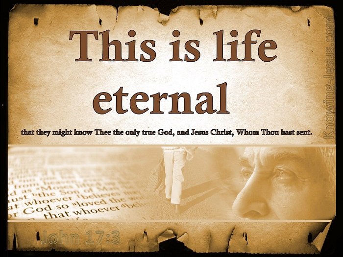 Unveiling The MYSTERY of ETERNAL Life