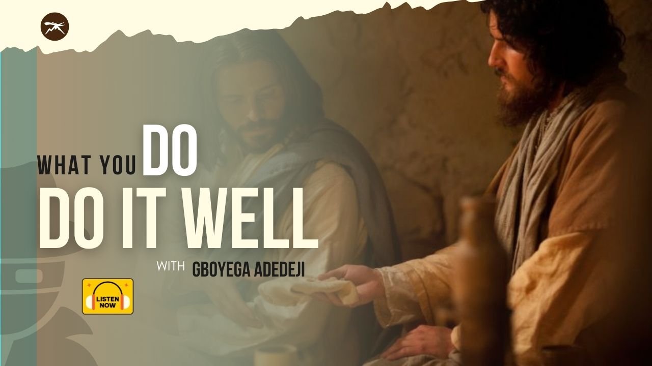 What You Do - Do It Well (Ministry Companion 1.0)