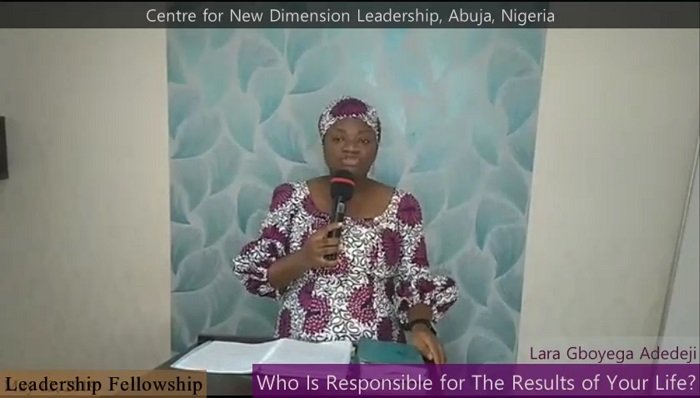Future Leadership: Who Is Responsible For The Results of Your Life?