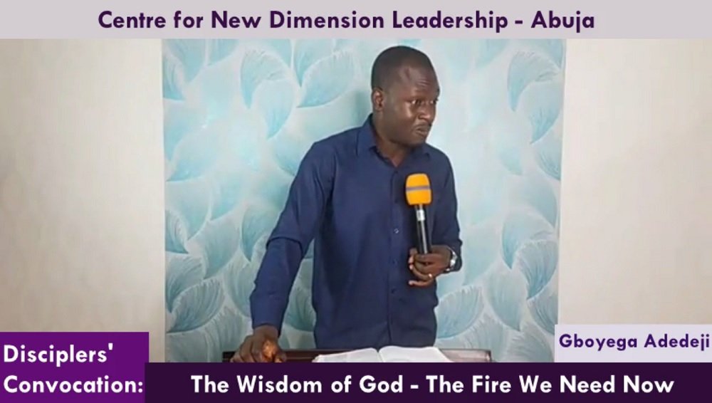 The Wisdom of God - The Fire Every Man Needs Now